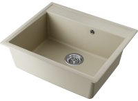Кухонная мойка OMOIKIRI Daisen 60-BE 4993616 60x51 из искусственного гранита, ваниль