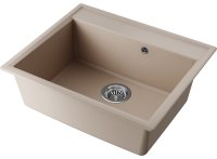 Кухонная мойка OMOIKIRI Daisen 60-SA 4993623 60x51 из искусственного гранита, бежевый