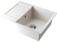 Кухонная мойка OMOIKIRI Daisen 65-PA 4993680 65x51 из искусственного гранита, пастила