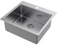 Кухонная мойка OMOIKIRI Amadare 55-IN 4993718 55x50 стальная, сталь