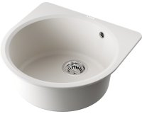 Кухонная мойка OMOIKIRI Akegata-51-PA 4993754 51x51 из искусственного гранита, пастила