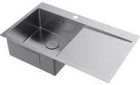 Кухонная мойка OMOIKIRI Akisame 86-IN-L 4993760 86x51 стальная, сталь