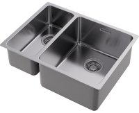 Кухонная мойка OMOIKIRI Tadzava 58-2-U/I-IN-R 4993773 58x44 стальная, сталь