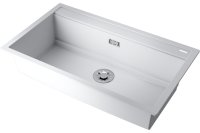 Кухонная мойка OMOIKIRI Kitagawa 86-LB-WH 4993795 86x51 из искусственного камня, белый