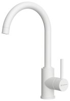Смеситель для кухни OMOIKIRI Shinagawa P-WH 4974108, белый