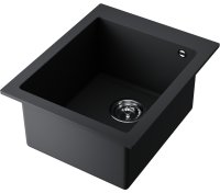 Кухонная мойка OMOIKIRI Bosen 41A-GB 4993812 41x50 из искусственного камня, графит