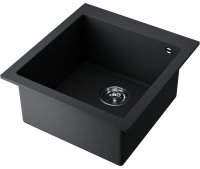 Кухонная мойка OMOIKIRI Bosen 47A-GB 4993815 47x50 из искусственного камня, графит