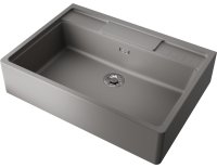 Кухонная мойка OMOIKIRI Kinokawa 90-GR 4993854 90x63.5 из искусственного камня, leningrad grey