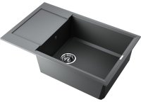 Кухонная мойка OMOIKIRI Sakaime 78-LB-PL 4993907 78x50 из искусственного гранита, платина