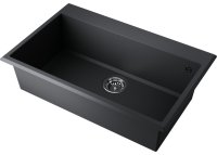 Кухонная мойка OMOIKIRI Tedori 79-BL 4993948 79x51 из искусственного гранита, черный