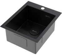 Кухонная мойка OMOIKIRI Akisame 41-GB 4997011 41x51 стальная, графит