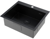 Кухонная мойка OMOIKIRI Akisame 59-GB 4997014 59x51 стальная, графит