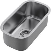 Кухонная мойка OMOIKIRI Omi 20-U-IN 4997022 20x36.5 стальная, сталь