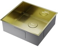 Кухонная мойка OMOIKIRI Kasen 48-26 INT LG 4997057 48x45 стальная, светлое золото