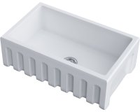 Кухонная мойка OMOIKIRI Mikura 76-WH 4997074 76x46 керамическая, белый