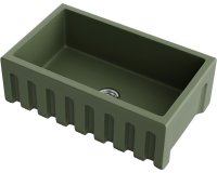 Кухонная мойка OMOIKIRI Mikura 76-OL 4997076 76x46 керамическая, olive