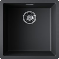 Кухонная мойка OMOIKIRI Yamakawa 45T Integra BL 4997257 44.8x44.8 из искусственного гранита, черный