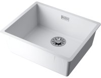Кухонная мойка OMOIKIRI Yamakawa 55 Integra-WH 4997265 54.8x44.8 из искусственного камня, белый