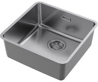 Кухонная мойка OMOIKIRI Omi 43-U/Ultra-IN 4997411 43x41.5 стальная, сталь