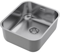 Кухонная мойка OMOIKIRI Omi 38-U/I-IN 4997435 37.4x43.4 стальная, нержавеющая сталь