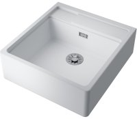 Кухонная мойка OMOIKIRI Kinokawa 60-WH 4997463 60x63.5 из искусственного камня, белый