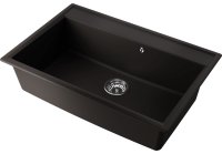 Кухонная мойка OMOIKIRI Daisen 77-ES 4997490 77x51 из искусственного гранита, espresso