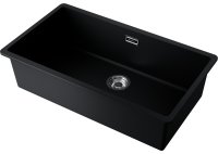 Кухонная мойка OMOIKIRI Kata 74-U-BL 4997567 74x42 из искусственного гранита, черный