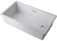 Кухонная мойка OMOIKIRI Kata 76-U/I Side-PA 4997588 76x43 из искусственного гранита, пастила