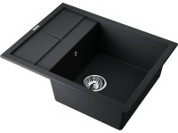 Кухонная мойка OMOIKIRI Sumi 65A-GB 4997093 65x50 из искусственного камня, графит