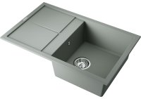 Кухонная мойка OMOIKIRI Sumi 79A-WG 4997099 79x50 из искусственного камня, wind green