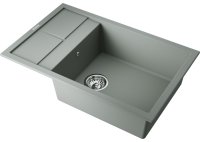 Кухонная мойка OMOIKIRI Sumi 78A-LB-WG 4997103 78x50 из искусственного камня, wind green