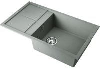 Кухонная мойка OMOIKIRI Sumi 86A-WG 4997107 86x50 из искусственного камня, wind green
