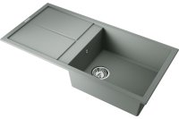 Кухонная мойка OMOIKIRI Sumi 100A-WG 4997111 100x50 из искусственного камня, wind green