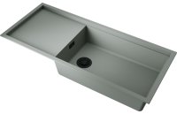 Кухонная мойка OMOIKIRI Sintesi 116-WG 4997123 116x50 из искусственного камня, wind green