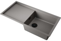 Кухонная мойка OMOIKIRI Sintesi 100-GR 4997129 100x50 из искусственного камня, leningrad grey