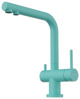 Смеситель для кухни OMOIKIRI Nagano AZ 4994431 с подключением фильтра, azur blue