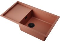 Кухонная мойка OMOIKIRI Sintesi 86-CN 4997132 86x50 из искусственного камня, canyon
