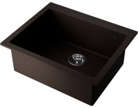 Кухонная мойка OMOIKIRI Bosen 61A-MO 4997198 61x50 из искусственного камня, мокко
