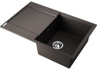 Кухонная мойка OMOIKIRI Daisen 78T-ES 4997215 78x51 из искусственного гранита, espresso