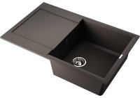 Кухонная мойка OMOIKIRI Sakaime 79-ES 4997227 79x50 из искусственного гранита, espresso