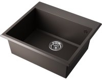 Кухонная мойка OMOIKIRI Tedori-57-ES 4997236 57x51 из искусственного гранита, espresso