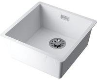 Кухонная мойка OMOIKIRI Yamakawa 45-Integra-WH 4997253 44.8x44.8 из искусственного камня, белый