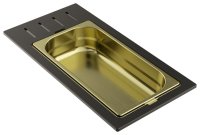 Корзина OMOIKIRI DC-01-1-LG 4999039, светлое золото