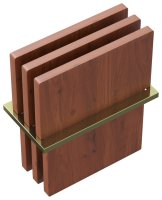 Вставка-держатель с досками OMOIKIRI FP-04-LG 4999113, светлое золото