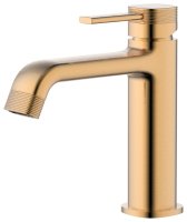 Смеситель для раковины Wonzon&Woghand Tetra WW-841216-BRG, брашированное розовое золото