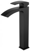 Смеситель для раковины Wonzon&Woghand Fit WW-88239009-MB высокий, черный матовый