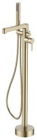 Напольный смеситель для ванны ESKO Sochi Gold SC58G, золотой сатин