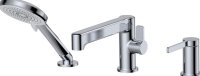 Смеситель на борт ванны ESKO Sochi SC355, хром