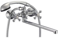 Смеситель для ванны Fmark FALSE FM2208-2, хром