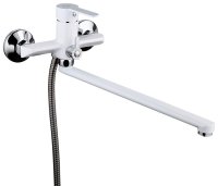 Смеситель для ванны FRAP H41 F2241, белый